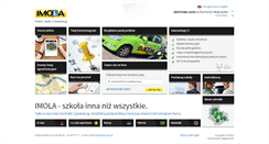 Desktop Screenshot of imola.com.pl